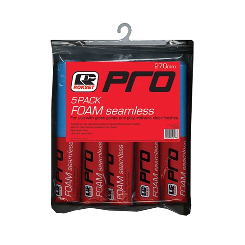 Rokset Pro Seamless Foam Roller Cover 270mm 5 Pack 